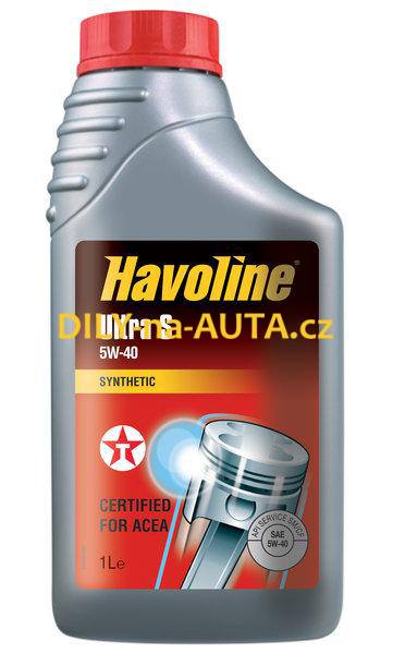 Havoline Ultra S 5W-40 - 1 litr
